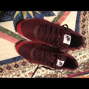 NIKE Air Sneakers/Runners Maroon/Red/White